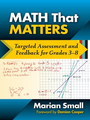 cover image of Math That Matters